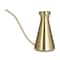 Hello Honey® 11" Brass Finish Stainless Steel Watering Can